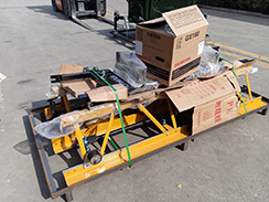 福瑞得一臺(tái)6m框架整平機(jī)打包發(fā)往河北 福瑞得一臺(tái)6m框架整平機(jī)打包發(fā)往河北